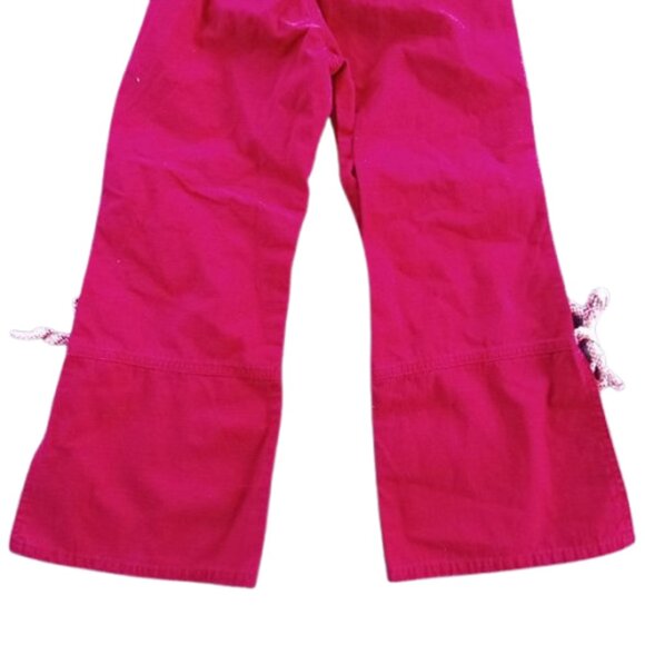 Pink Blouse and Red Cotton Pants Girl Size 7 & 8 --- - Picture 4 of 4